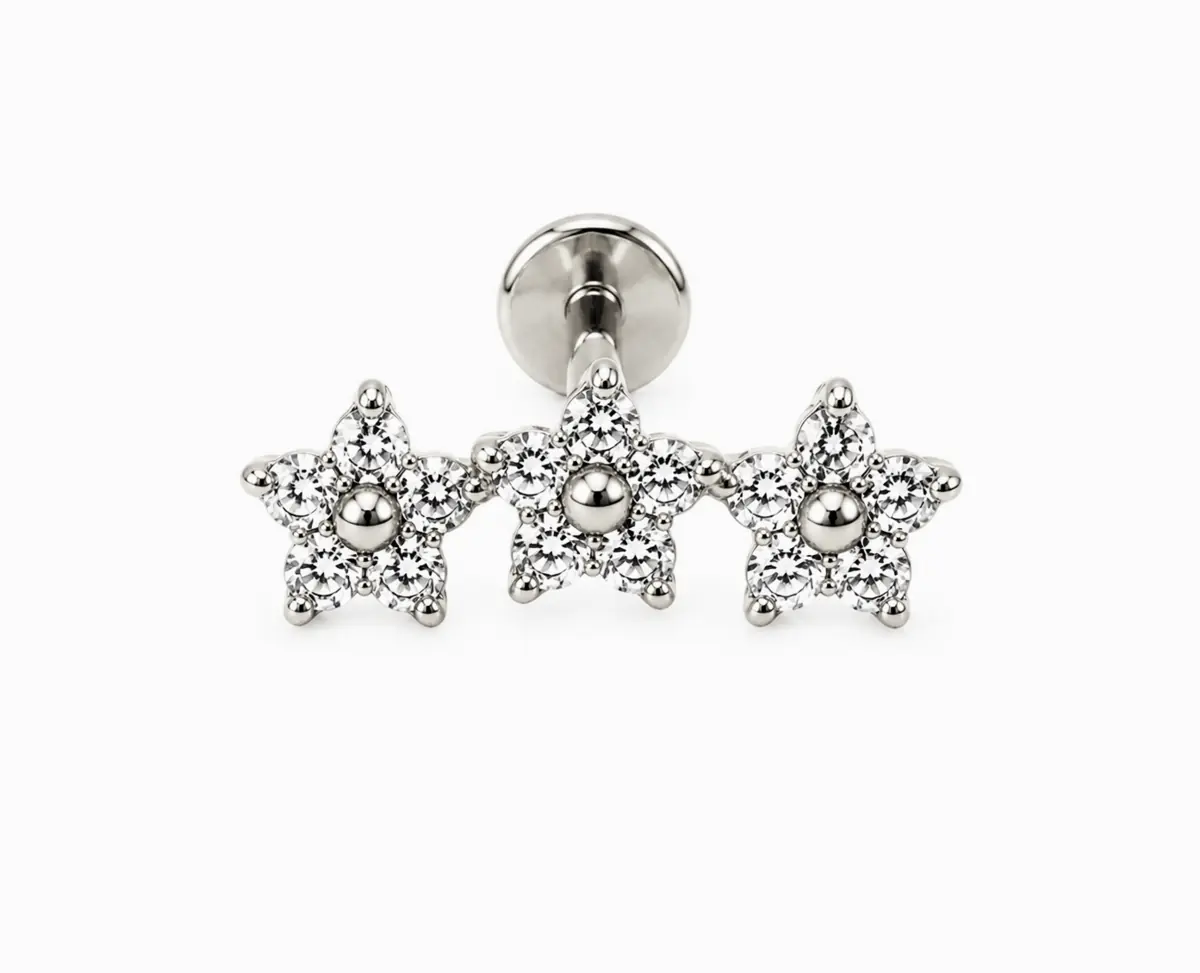 Labret com pingente — LPA04